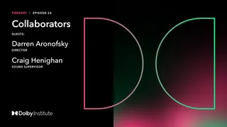 Collaborators Darren Aronofsky & Craig Henighan