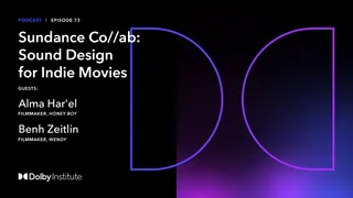Sundance Co//ab: Sound Design for Indie Movies