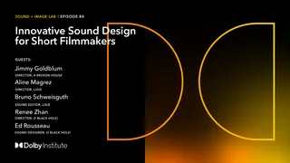 Innovative Sound Design for Short Films